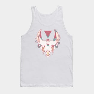 Weird Serpent Tongue Cat With Third Eye Tank Top